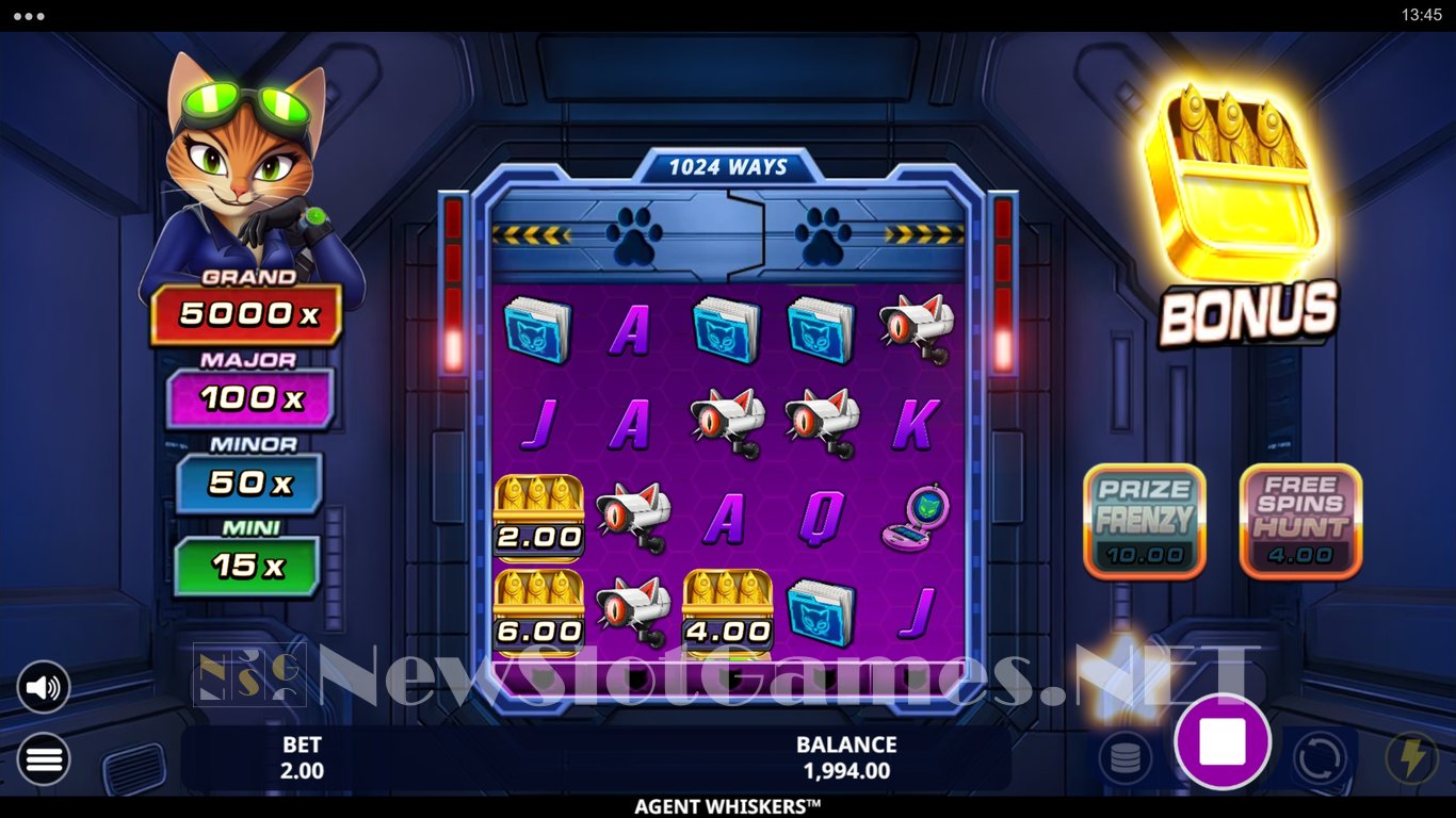 Agent Whiskers Slot Slot Image in Demo - pic. 2