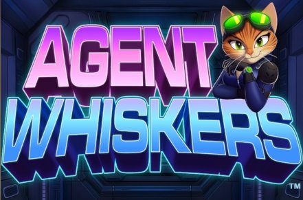 Agent Whiskers Slot Logo