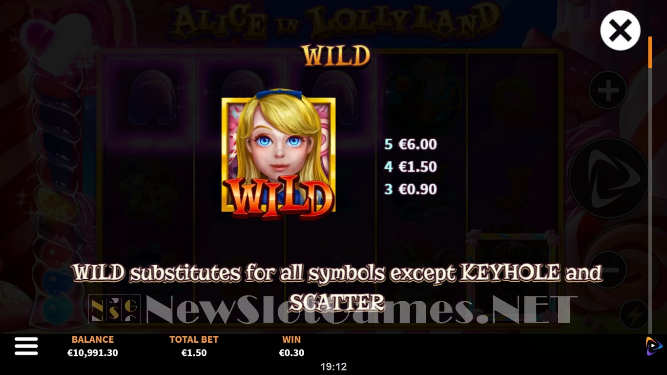Alice in Lollyland Slot Slot Image in Demo - pic. 6