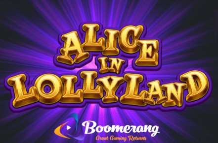 Alice in Lollyland Slot Logo