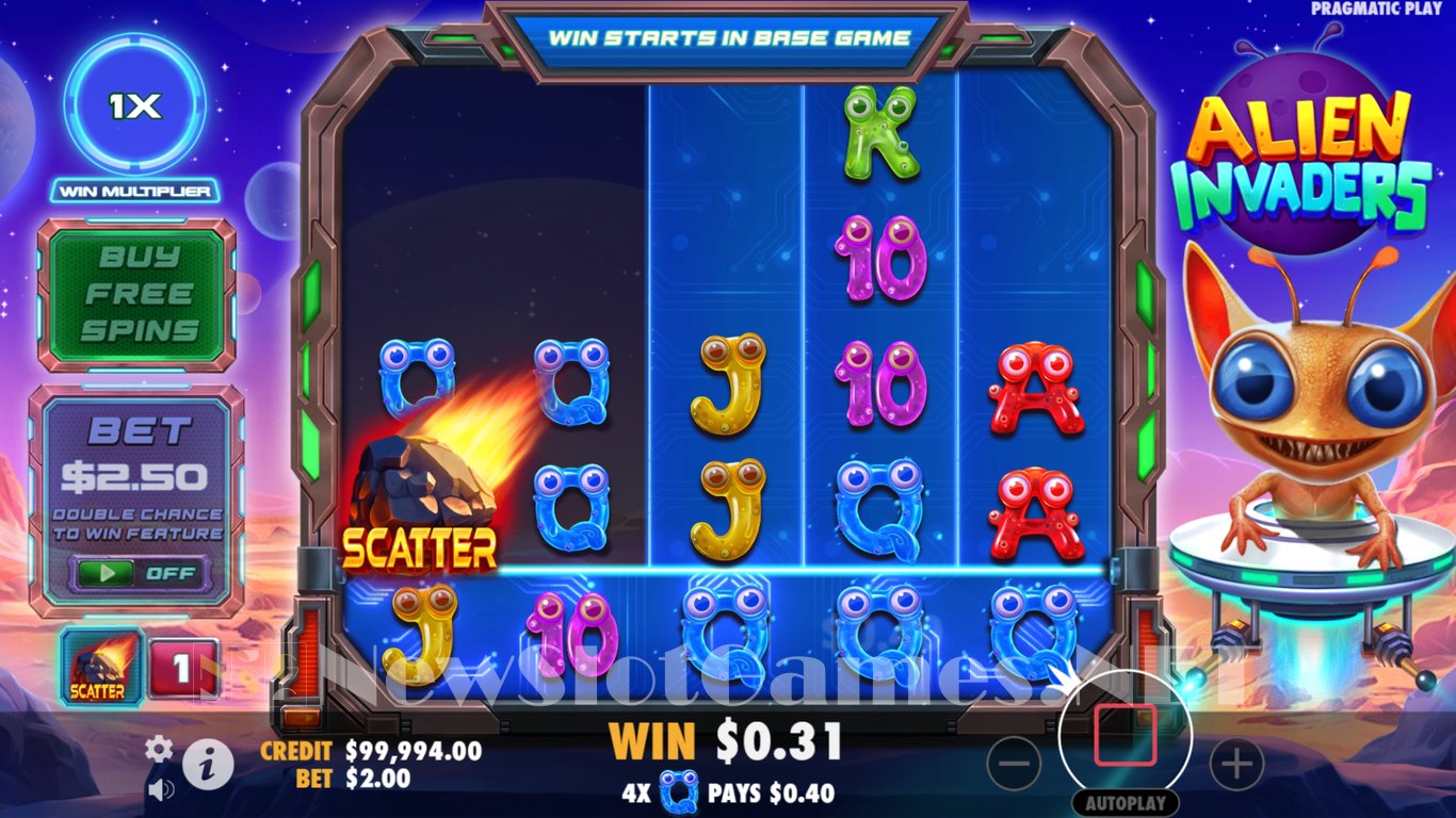 Alien Invaders Slot Review & Demo by Pragmatic Play - Play Free Online