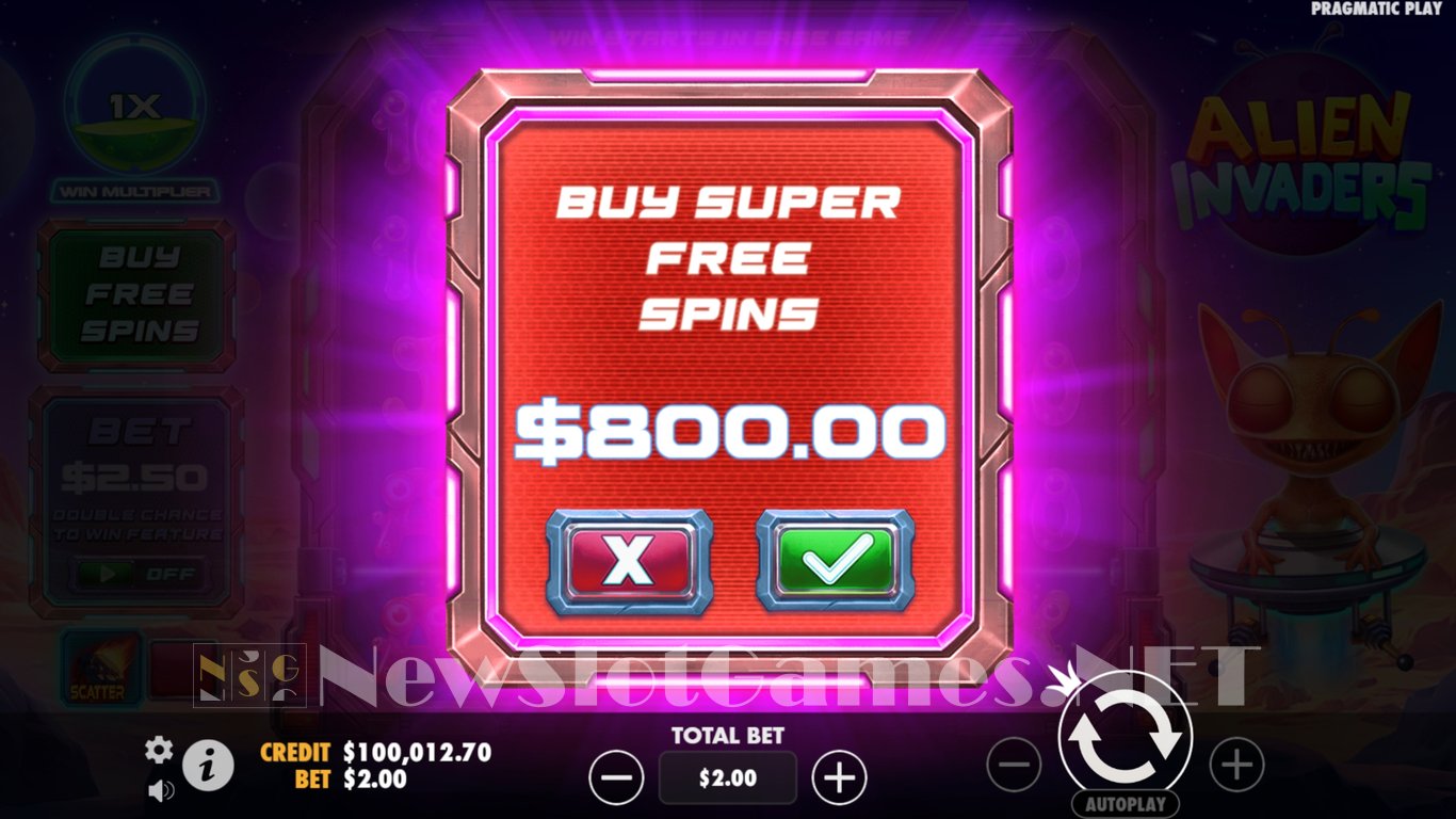 Alien Invaders Slot Review & Demo by Pragmatic Play - Play Free Online