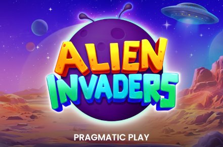 Alien Invaders Slot Logo