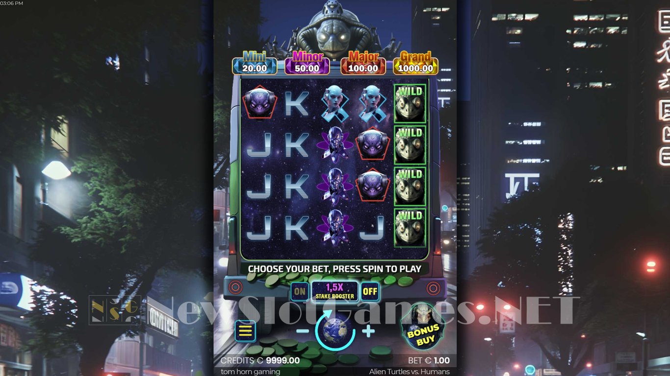 Alien Turtles vs Humans Slot Slot Image in Demo - pic. 2