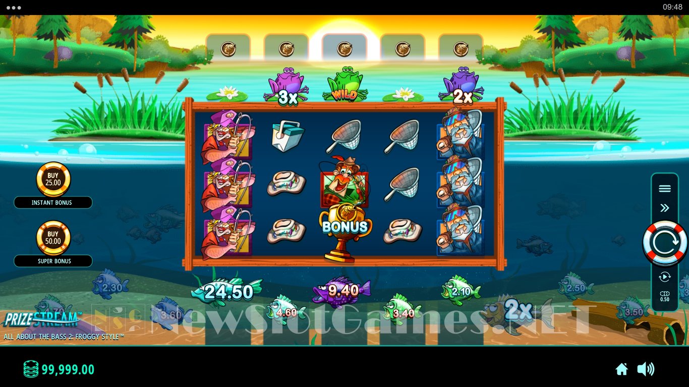 All About the Bass 2 Froggy Style Slot Slot Image in Demo - pic. 2