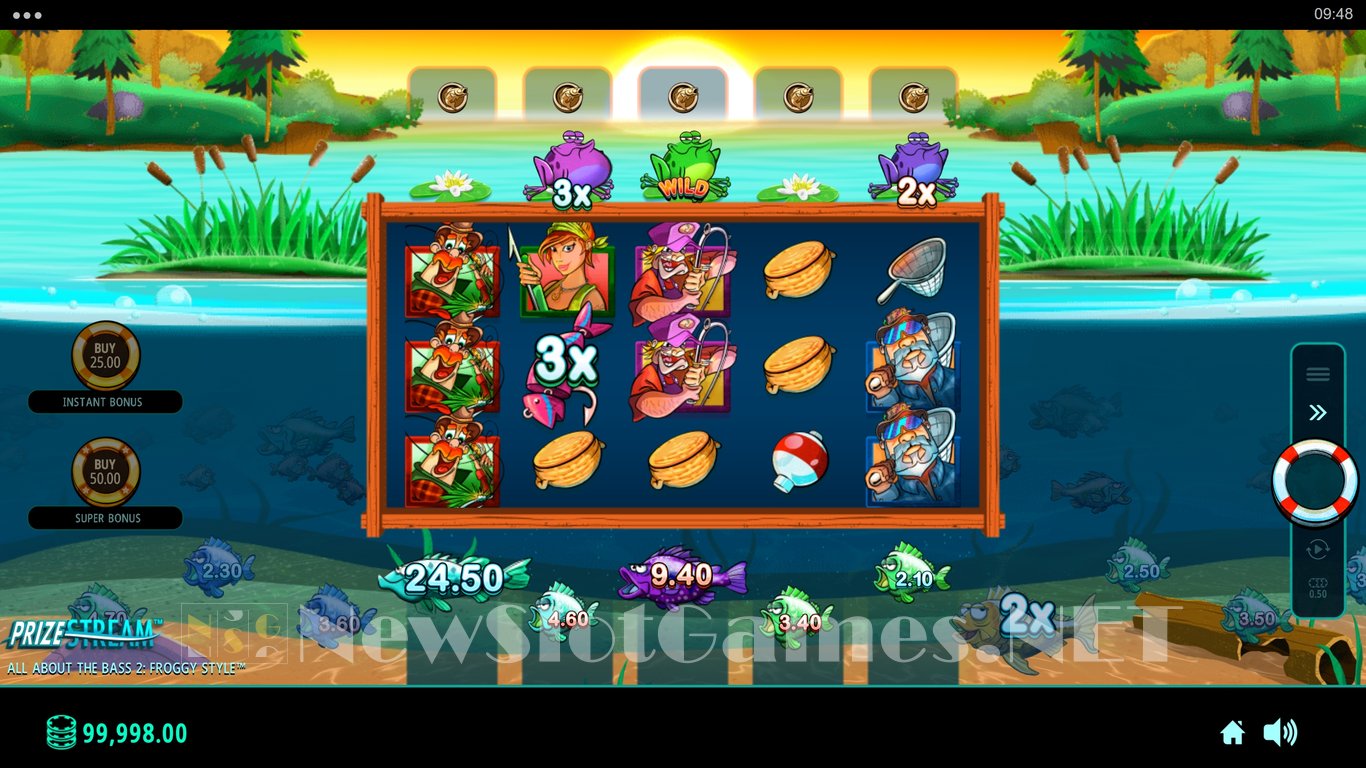 All About the Bass 2 Froggy Style Slot Slot Image in Demo - pic. 3