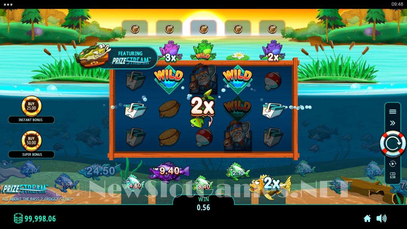 All About the Bass 2 Froggy Style Slot Slot Image in Demo - pic. 4
