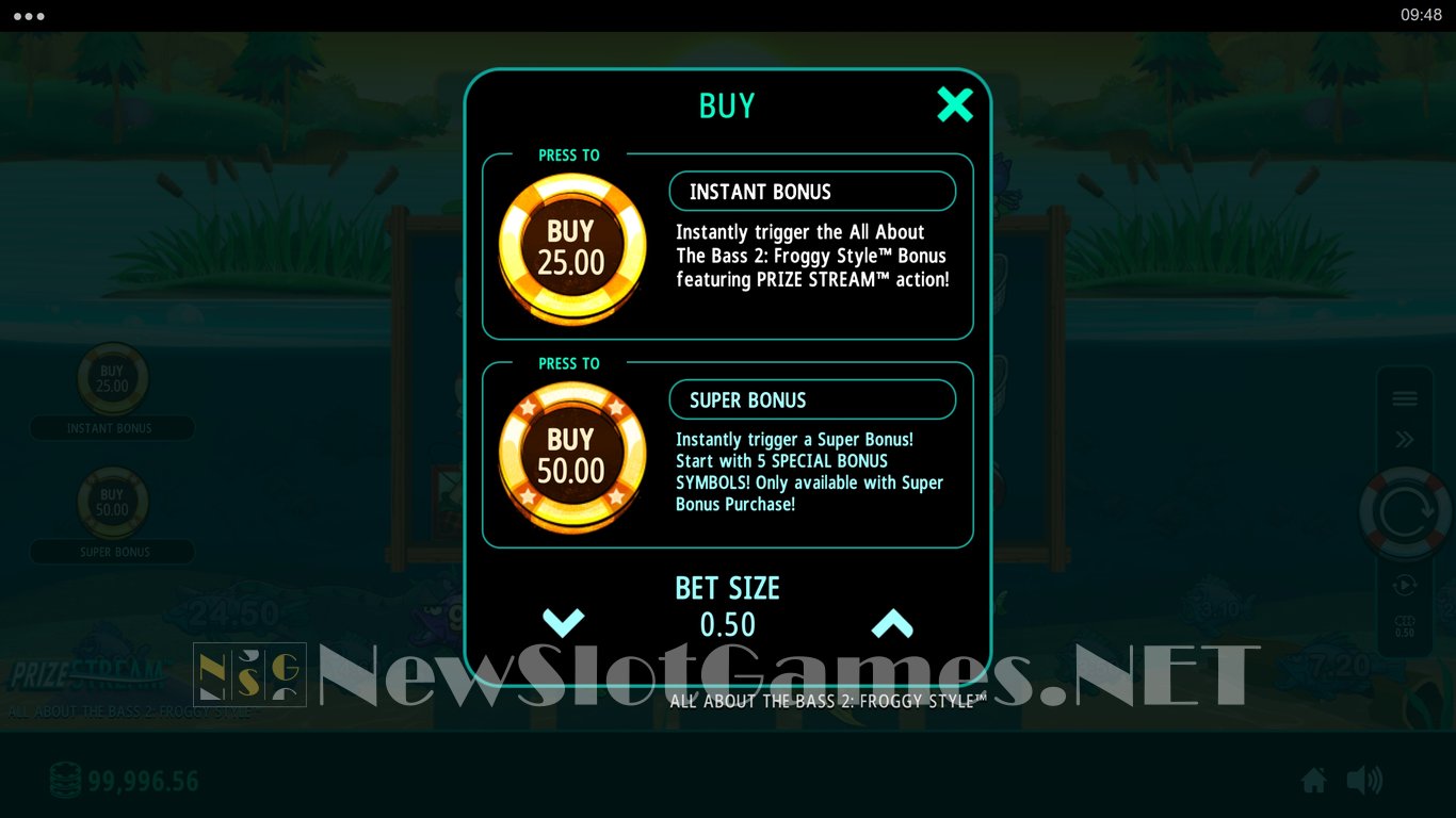 All About the Bass 2 Froggy Style Slot Slot Image in Demo - pic. 5