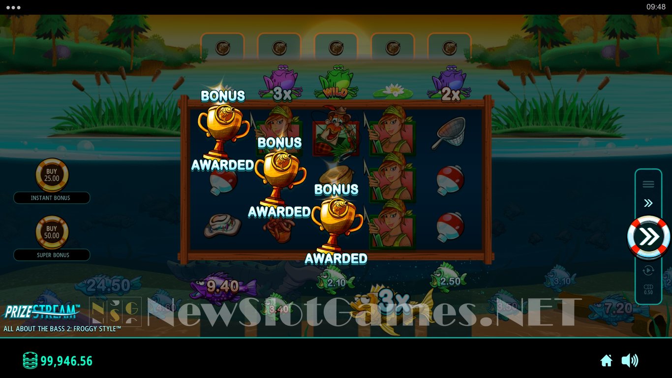 All About the Bass 2 Froggy Style Slot Slot Image in Demo - pic. 6