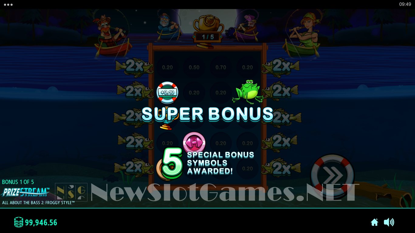 All About the Bass 2 Froggy Style Slot Slot Image in Demo - pic. 8