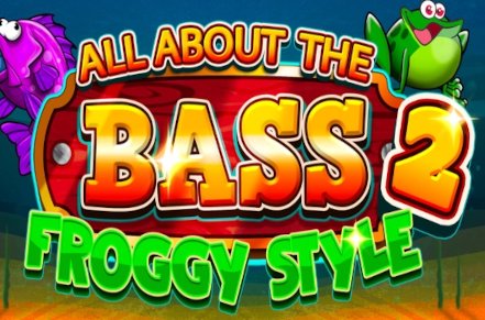 All About the Bass 2 Froggy Style Slot Logo