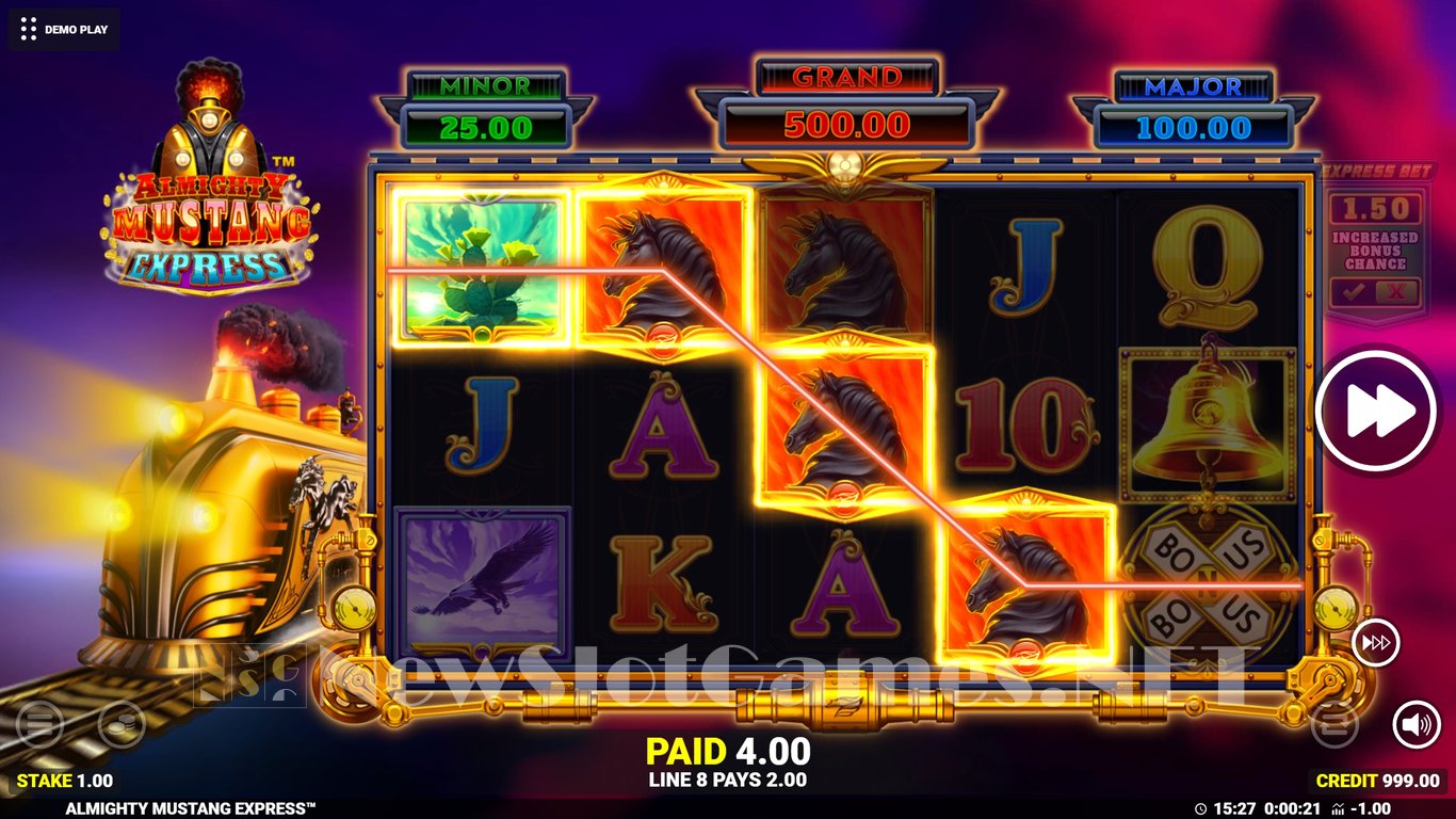 Almighty Mustang Express Slot Demo Image