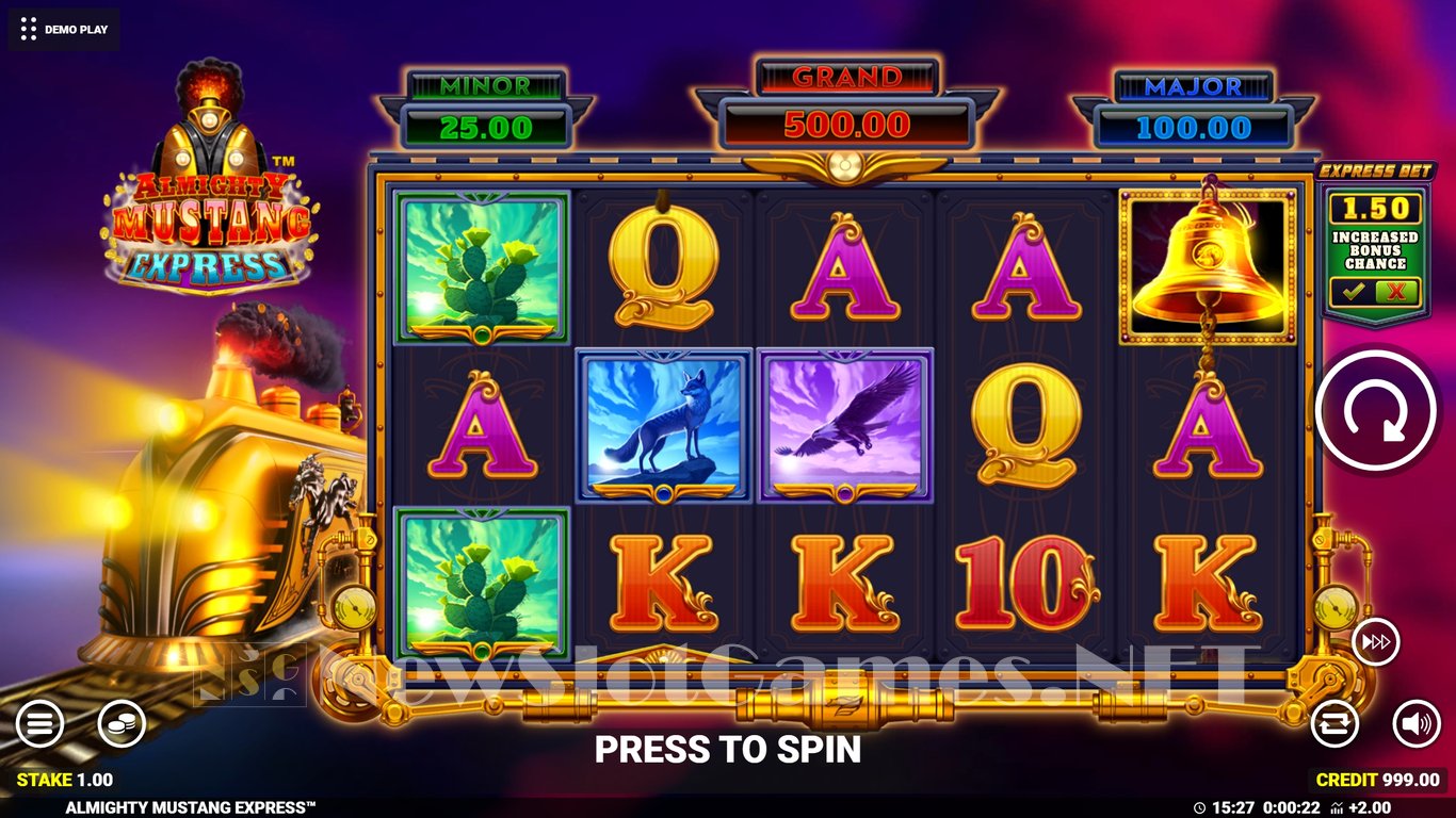 Almighty Mustang Express Slot Slot Image in Demo - pic. 2