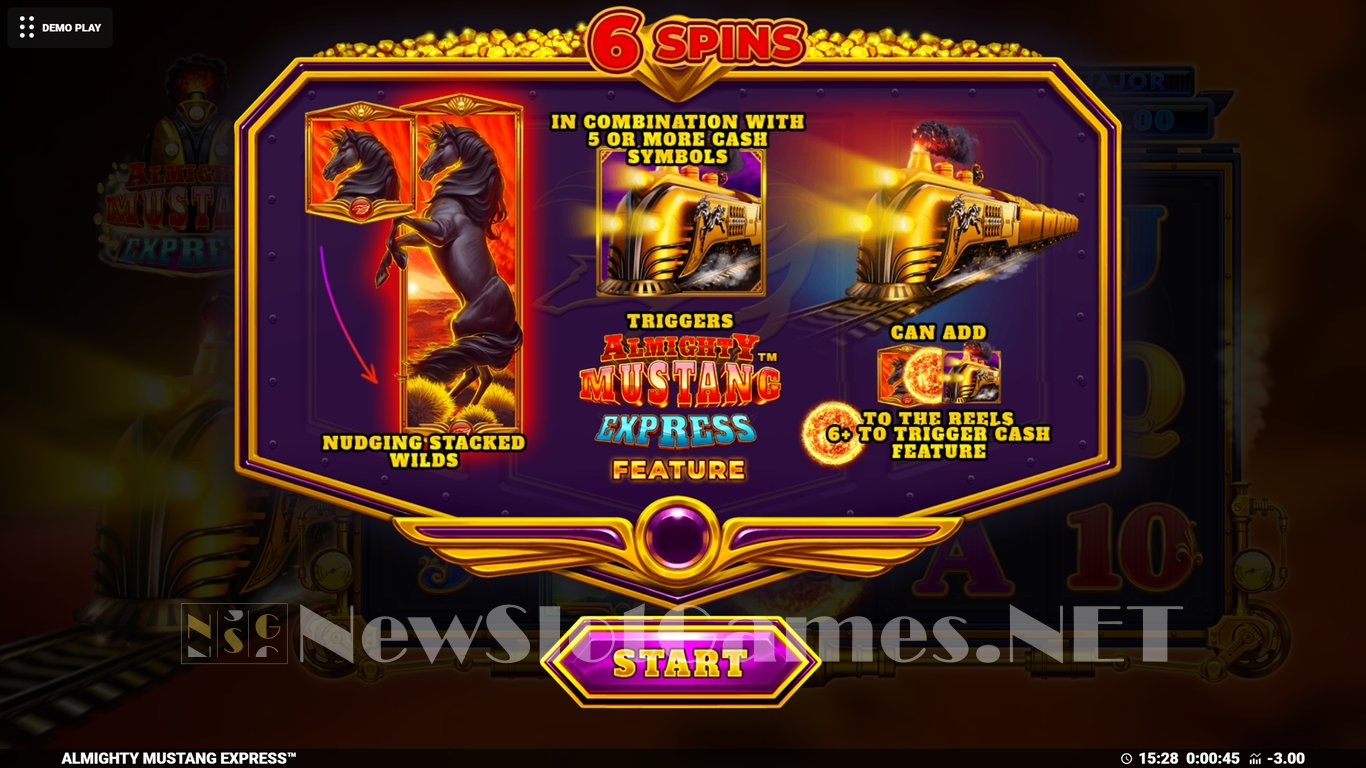 Almighty Mustang Express Slot Slot Image in Demo - pic. 5