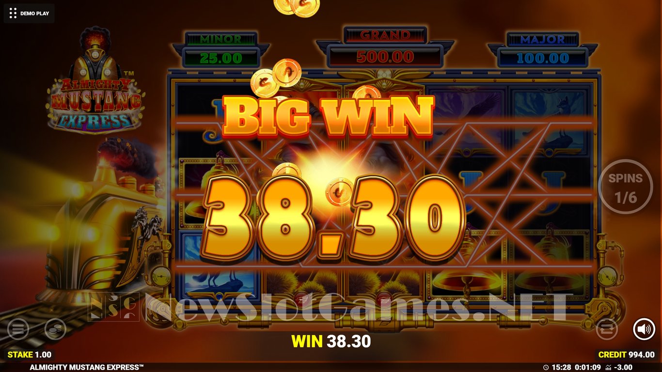 Almighty Mustang Express Slot Slot Image in Demo - pic. 8