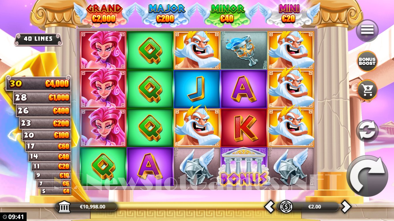 Almighty Thunder UltraHitz GigaBlox Slot Slot Image in Demo - pic. 2