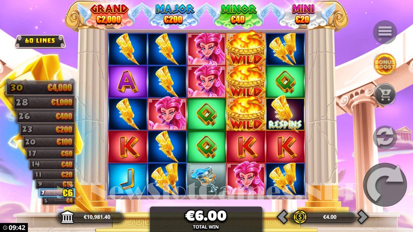 Almighty Thunder UltraHitz GigaBlox Slot Slot Image in Demo - pic. 7