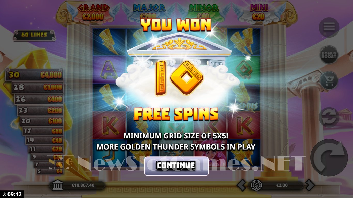 Almighty Thunder UltraHitz GigaBlox Slot Slot Image in Demo - pic. 9