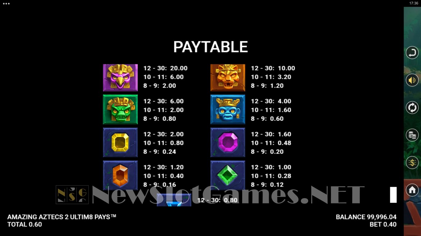 Amazing Aztecs 2 Ultim8 Pays Slot Slot Image in Demo - pic. 10