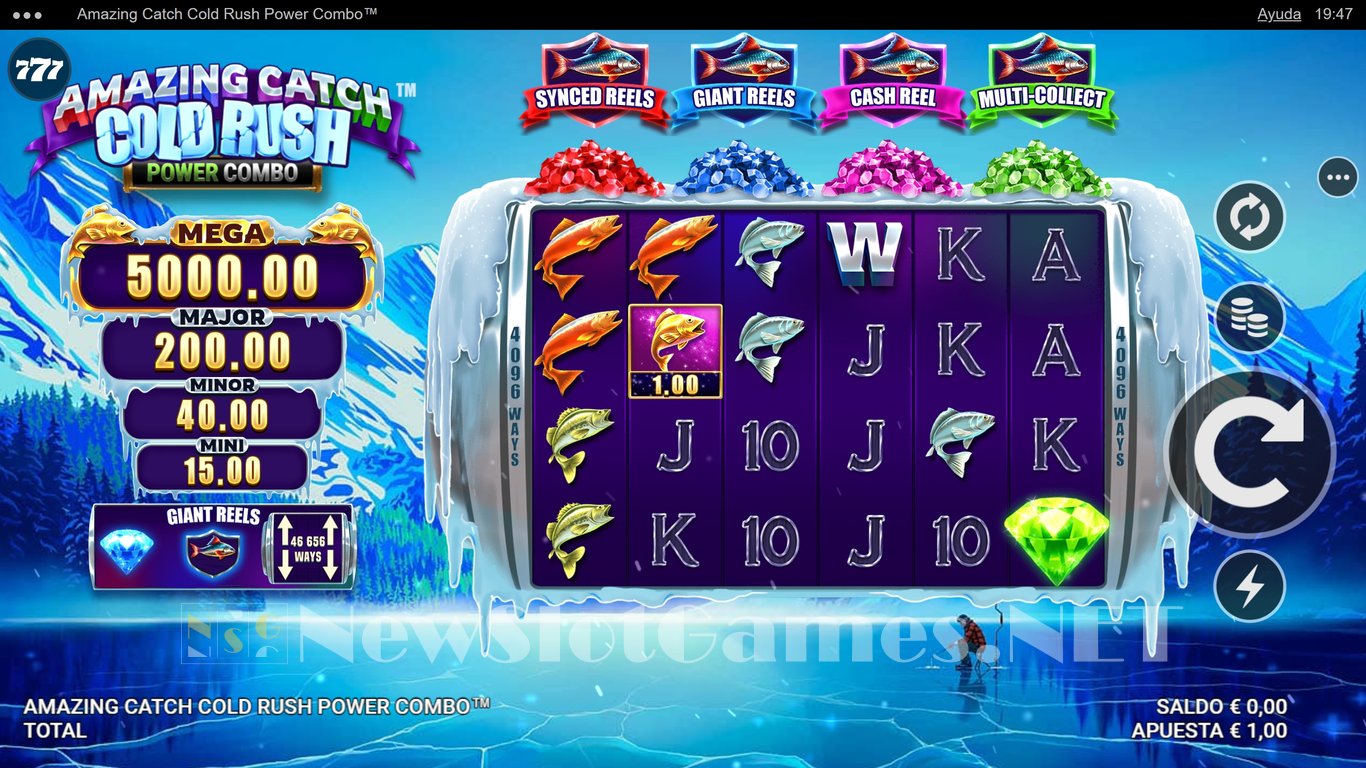Amazing Catch Cold Rush Power Combo Slot Slot Image in Demo - pic. 2