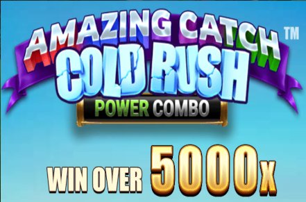 Amazing Catch Cold Rush Power Combo Slot Logo