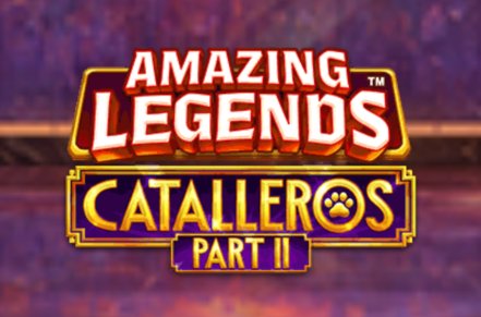 Amazing Legends Catalleros Part 2 Slot Logo
