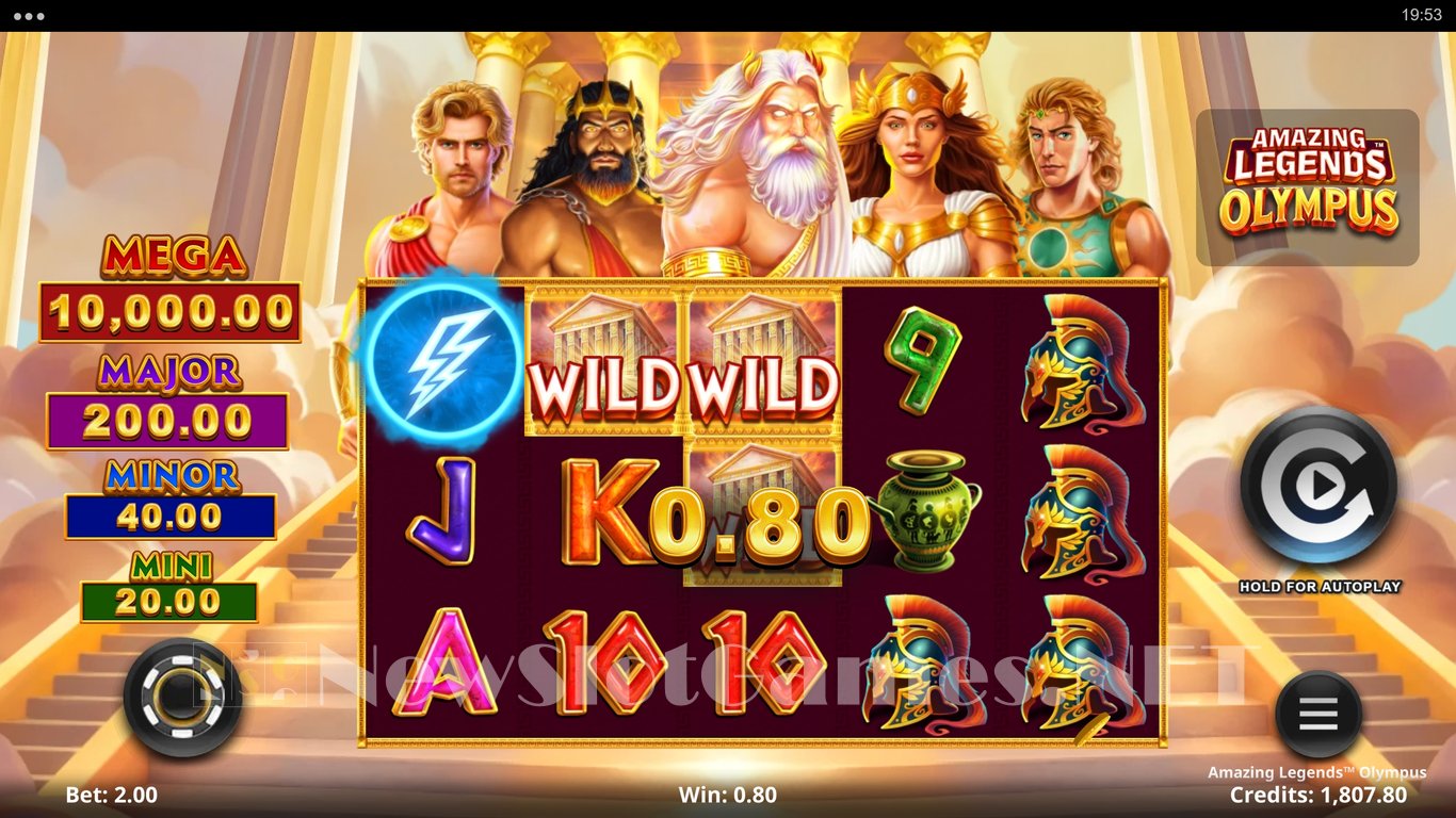 Amazing Legends Olympus Slot Slot Image in Demo - pic. 2