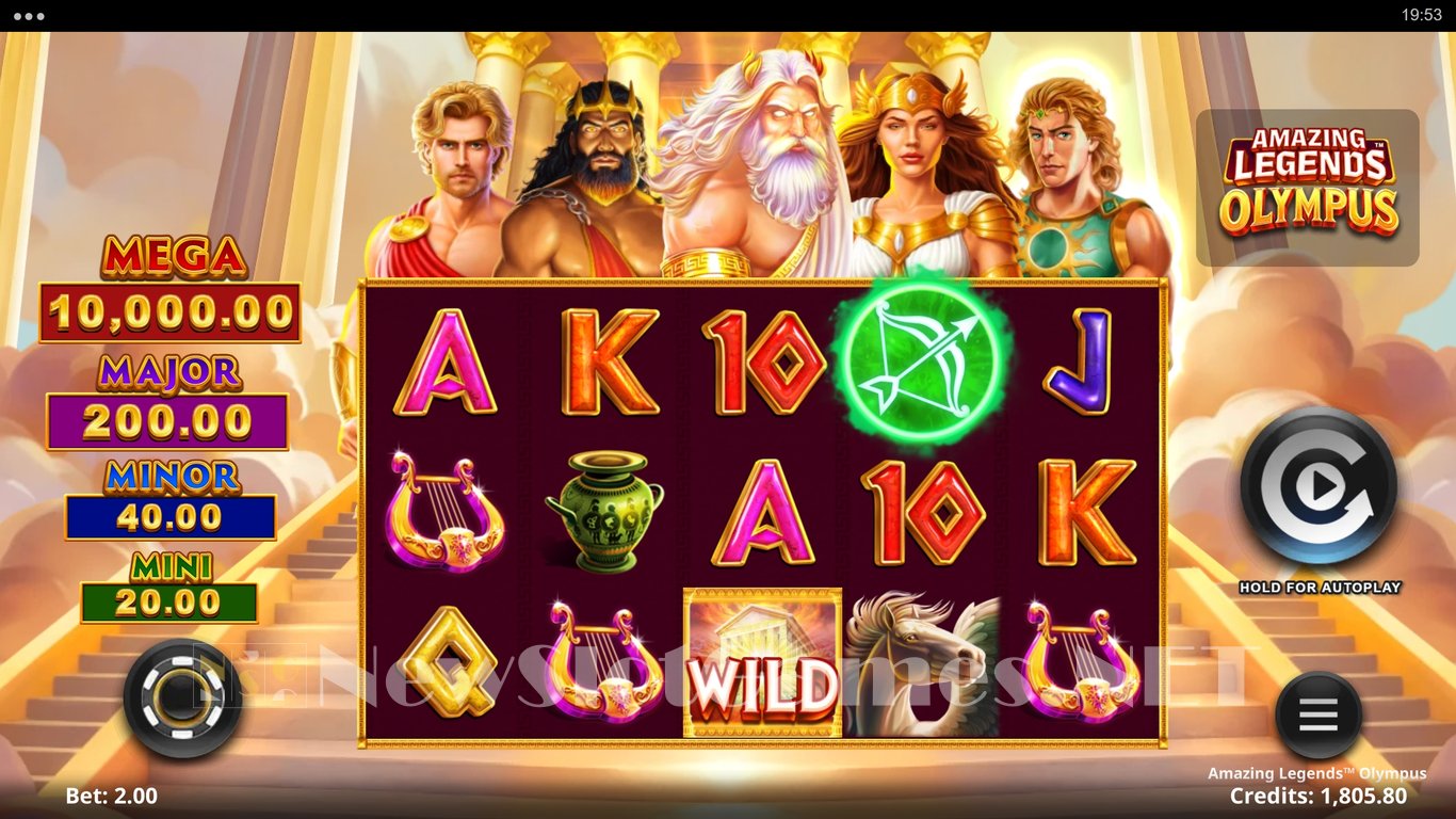 Amazing Legends Olympus Slot Slot Image in Demo - pic. 3
