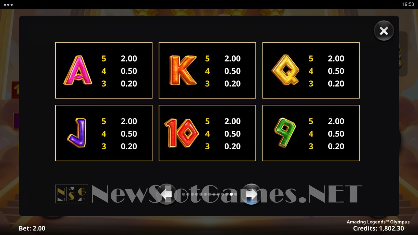 Amazing Legends Olympus Slot Slot Image in Demo - pic. 9