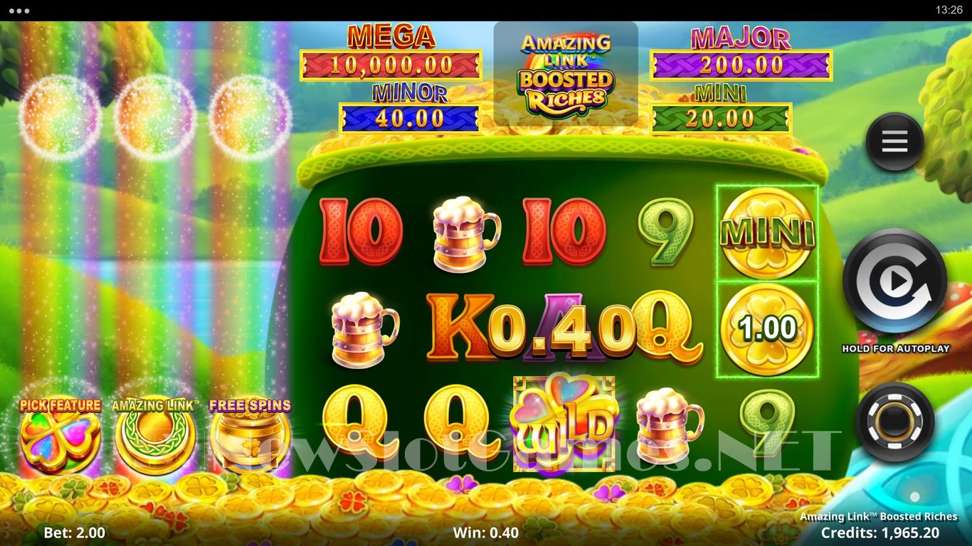 Amazing Link Boosted Riches Slot Demo Image