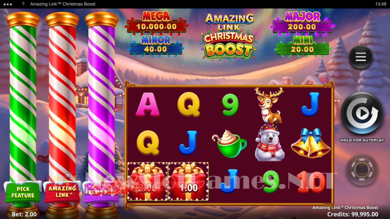 Amazing Link Christmas Boost Slot Slot Image in Demo - pic. 2