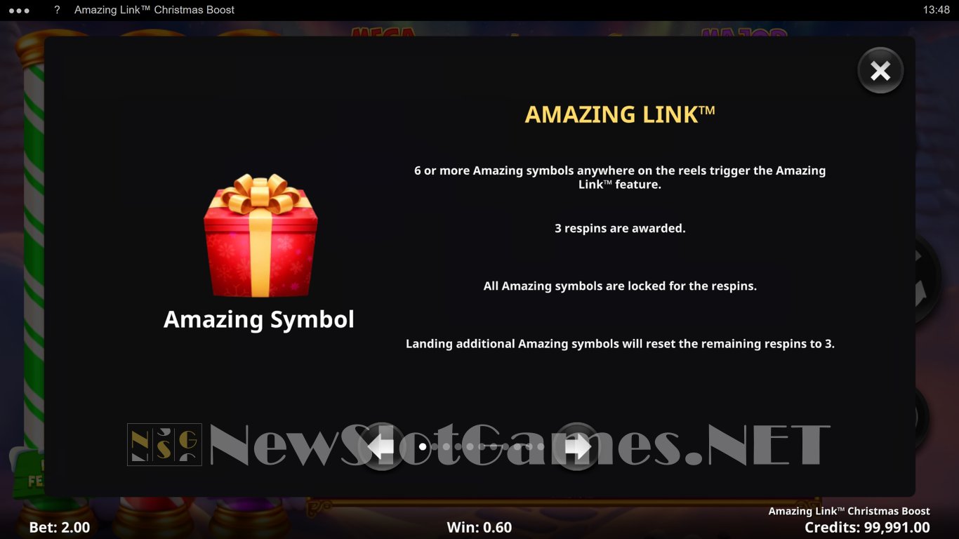 Amazing Link Christmas Boost Slot Slot Image in Demo - pic. 5