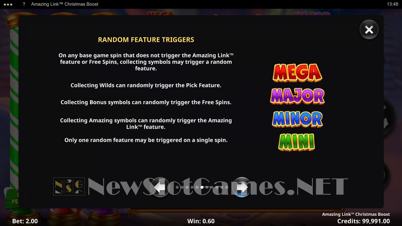 Amazing Link Christmas Boost Slot Slot Image in Demo - pic. 6