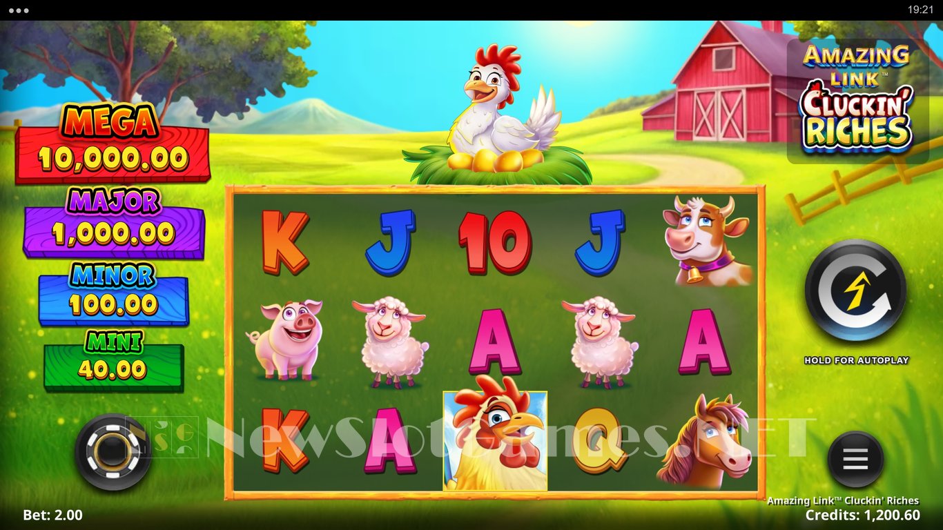 Amazing Link Cluckin Riches Slot Slot Image in Demo - pic. 2