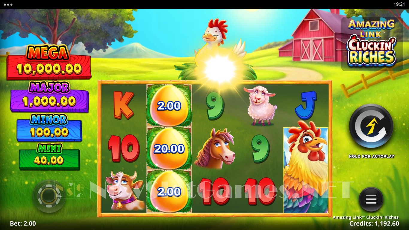 Amazing Link Cluckin Riches Slot Slot Image in Demo - pic. 3
