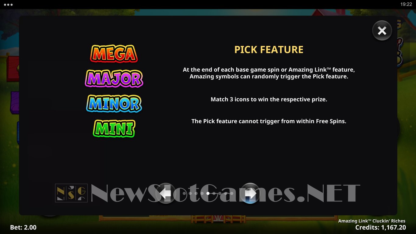 Amazing Link Cluckin Riches Slot Slot Image in Demo - pic. 6