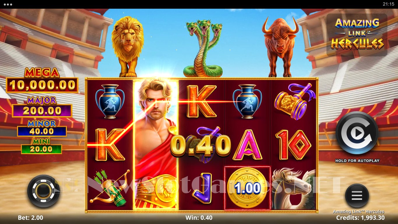 Amazing Link Hercules Slot Slot Image in Demo - pic. 4
