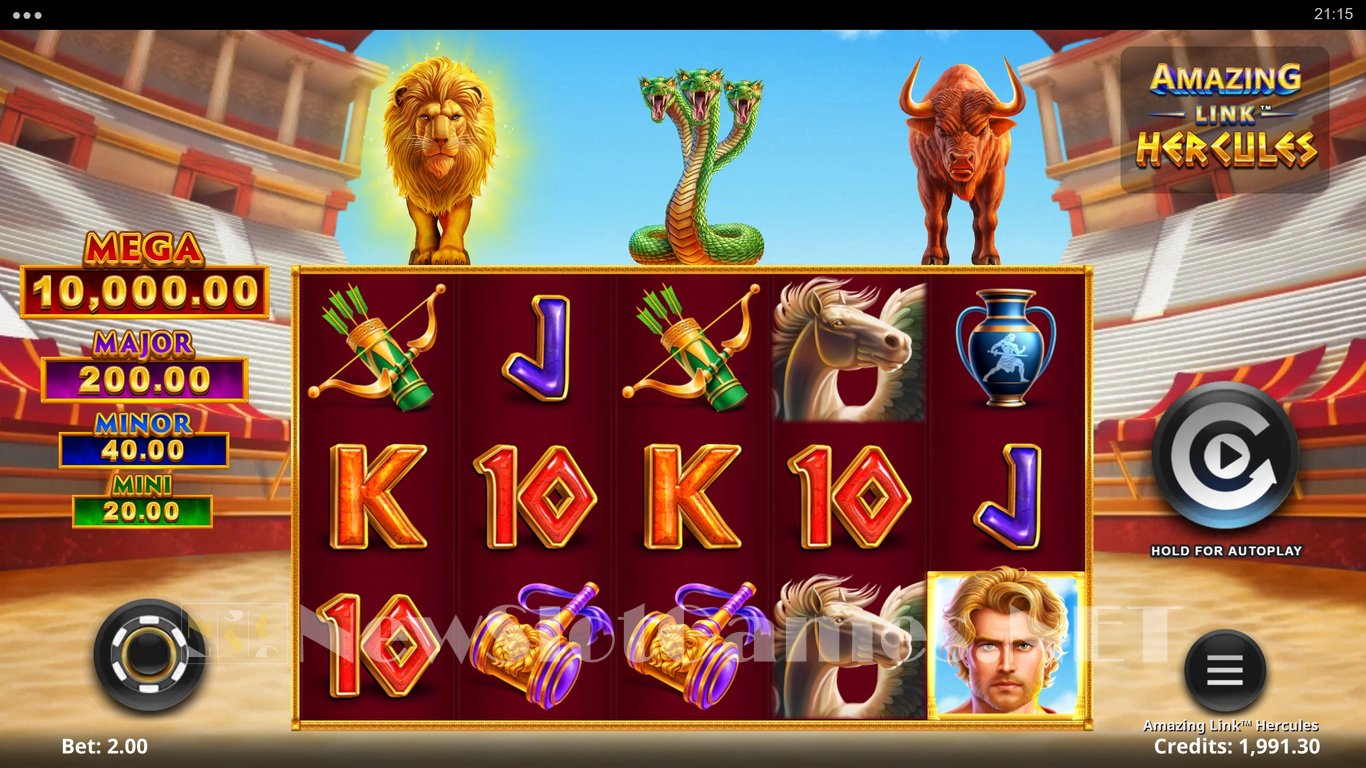 Amazing Link Hercules Slot Slot Image in Demo - pic. 5