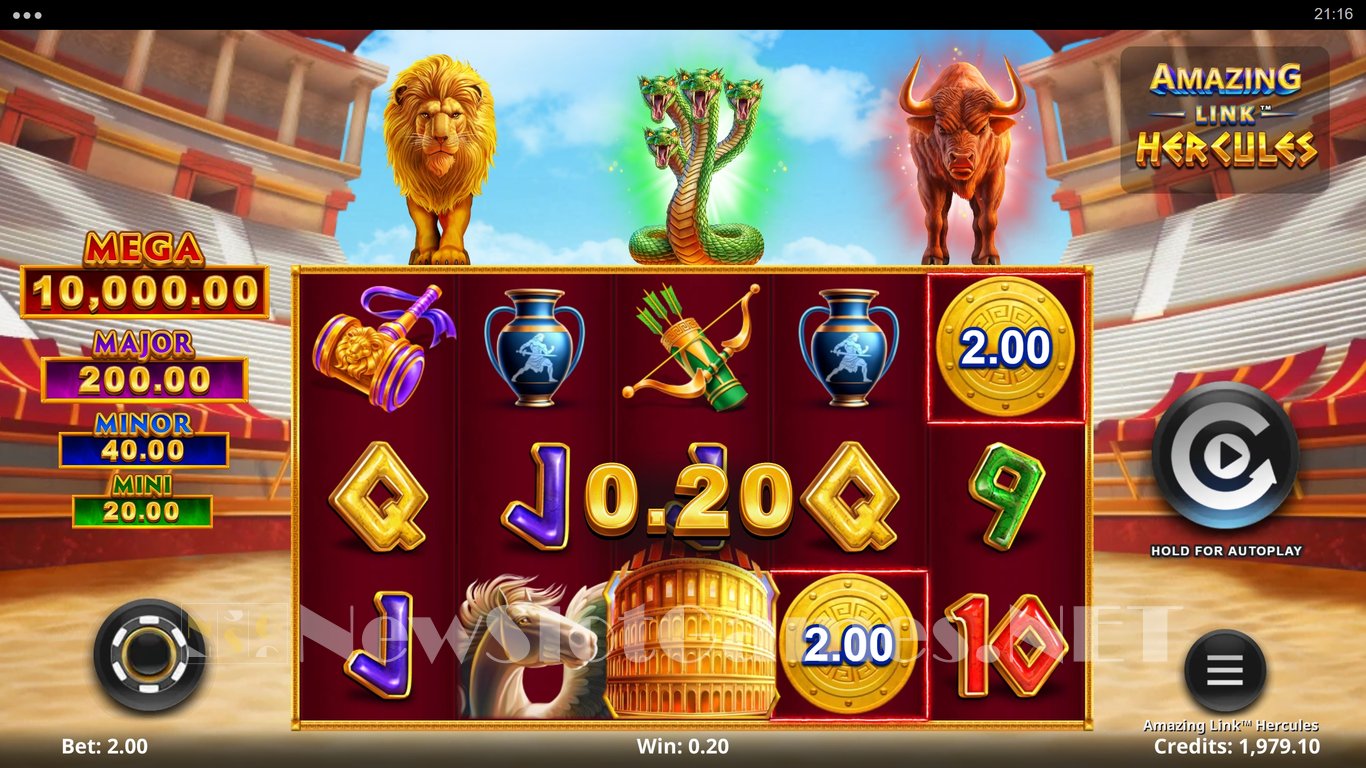 Amazing Link Hercules Slot Slot Image in Demo - pic. 7