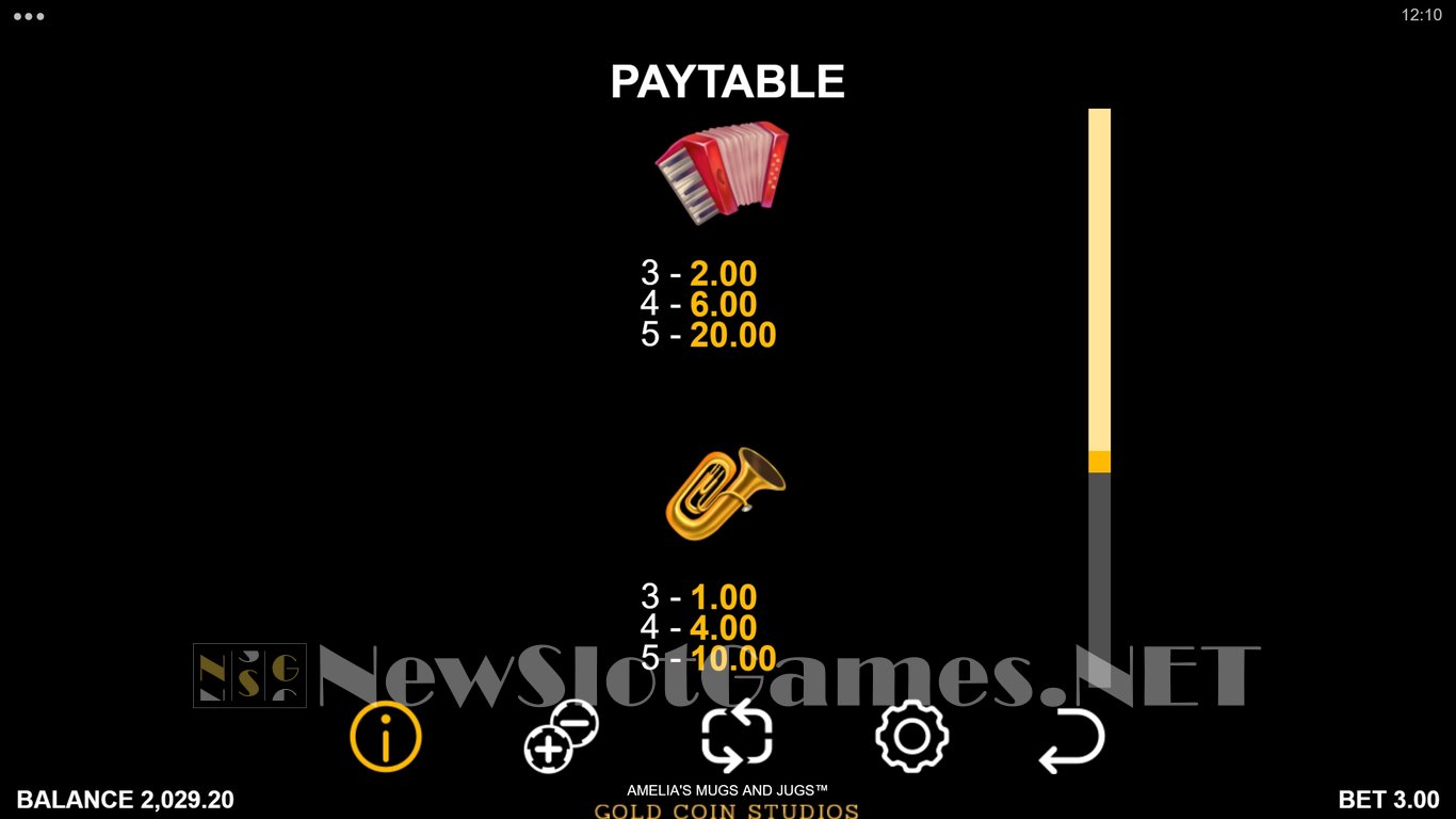 Amelias Mugs and Jugs Slot Slot Image in Demo - pic. 10