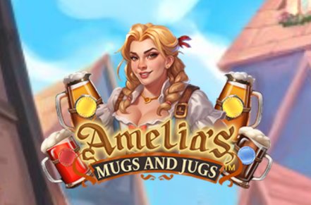 Amelias Mugs and Jugs Slot Logo