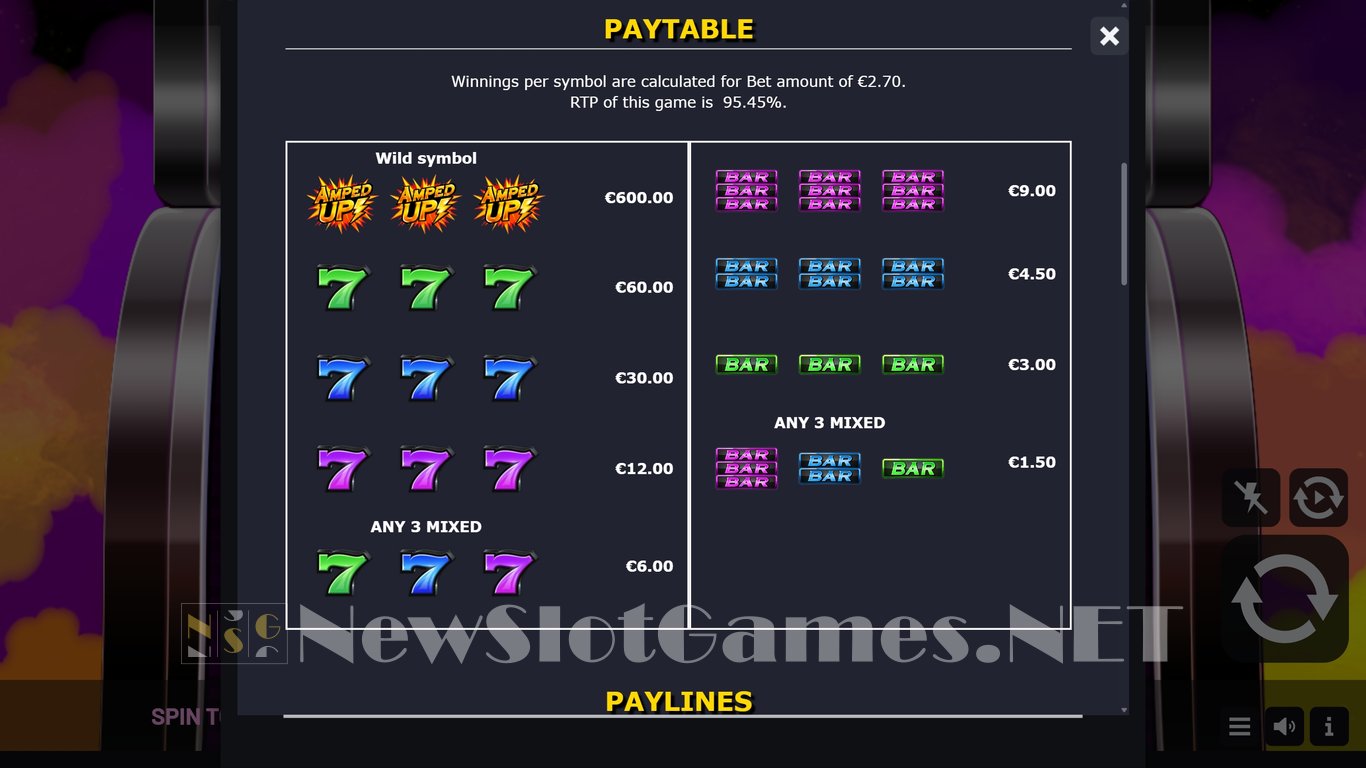 Amped Up! Slot Slot Image in Demo - pic. 7