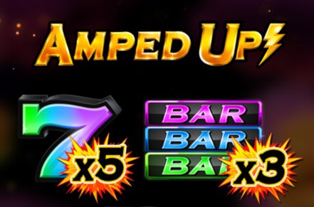 Amped Up! Slot Logo