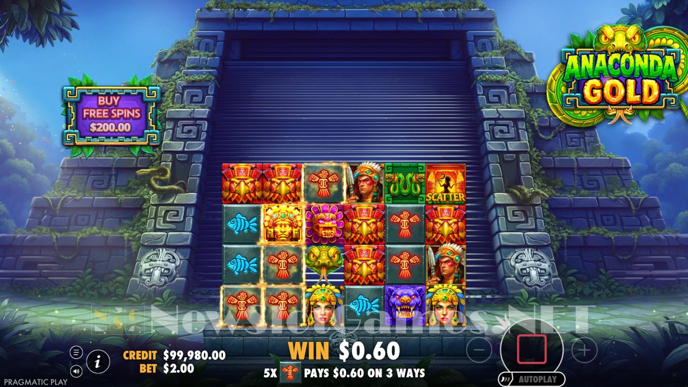 Anaconda Gold Slot Slot Image in Demo - pic. 2