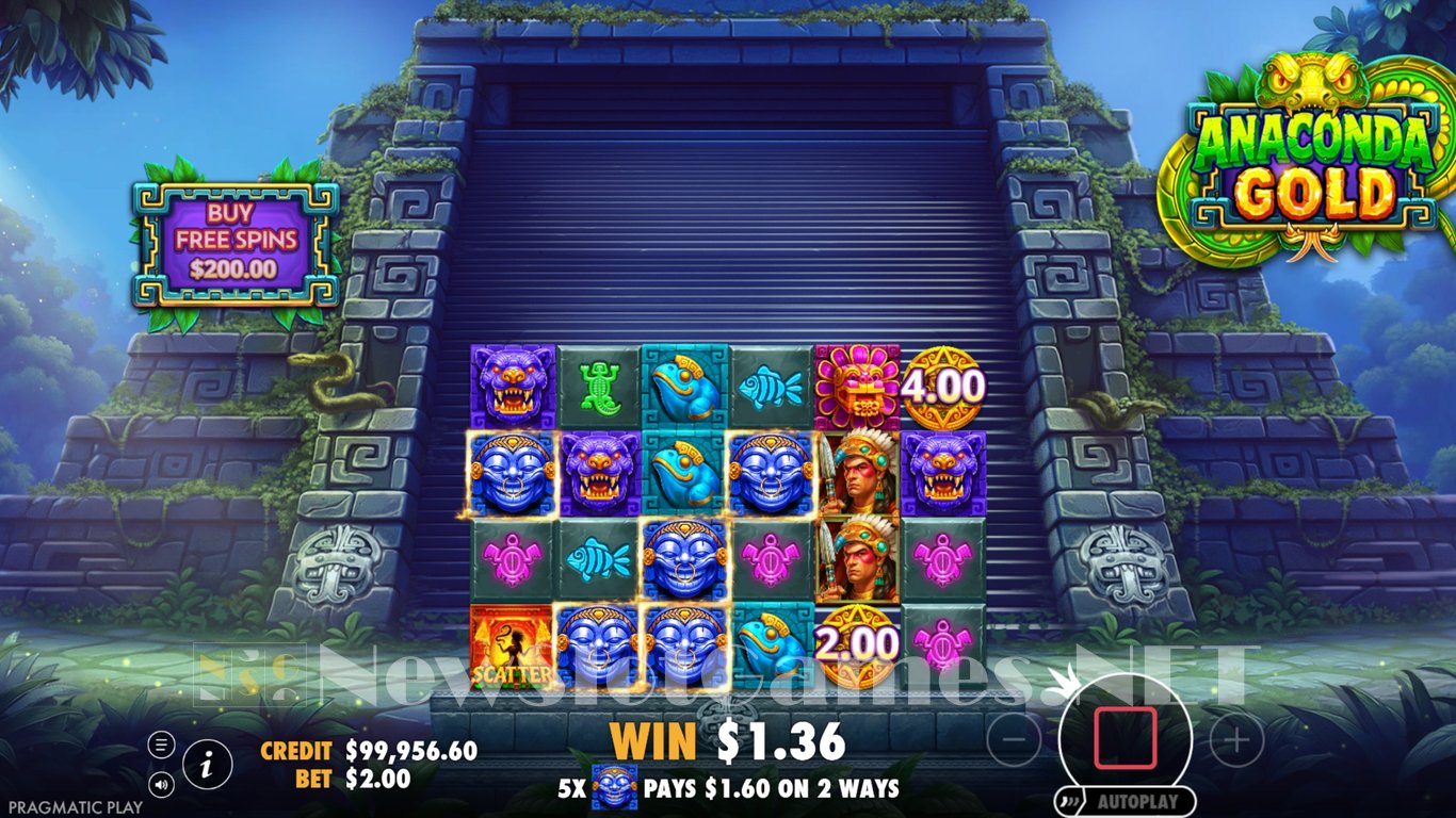 Anaconda Gold Slot Slot Image in Demo - pic. 5