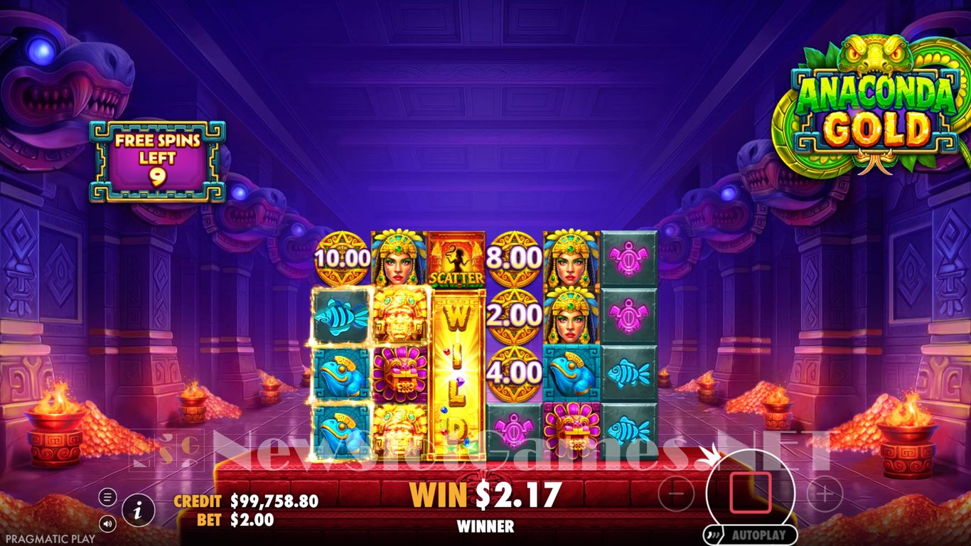 Anaconda Gold Slot Slot Image in Demo - pic. 9