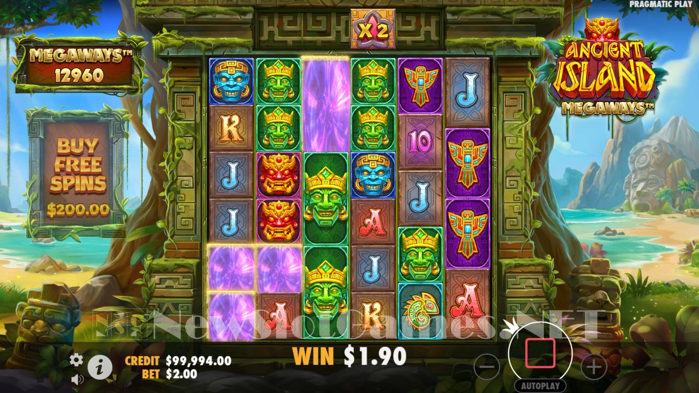 Ancient Island Megaways Slot Slot Image in Demo - pic. 4