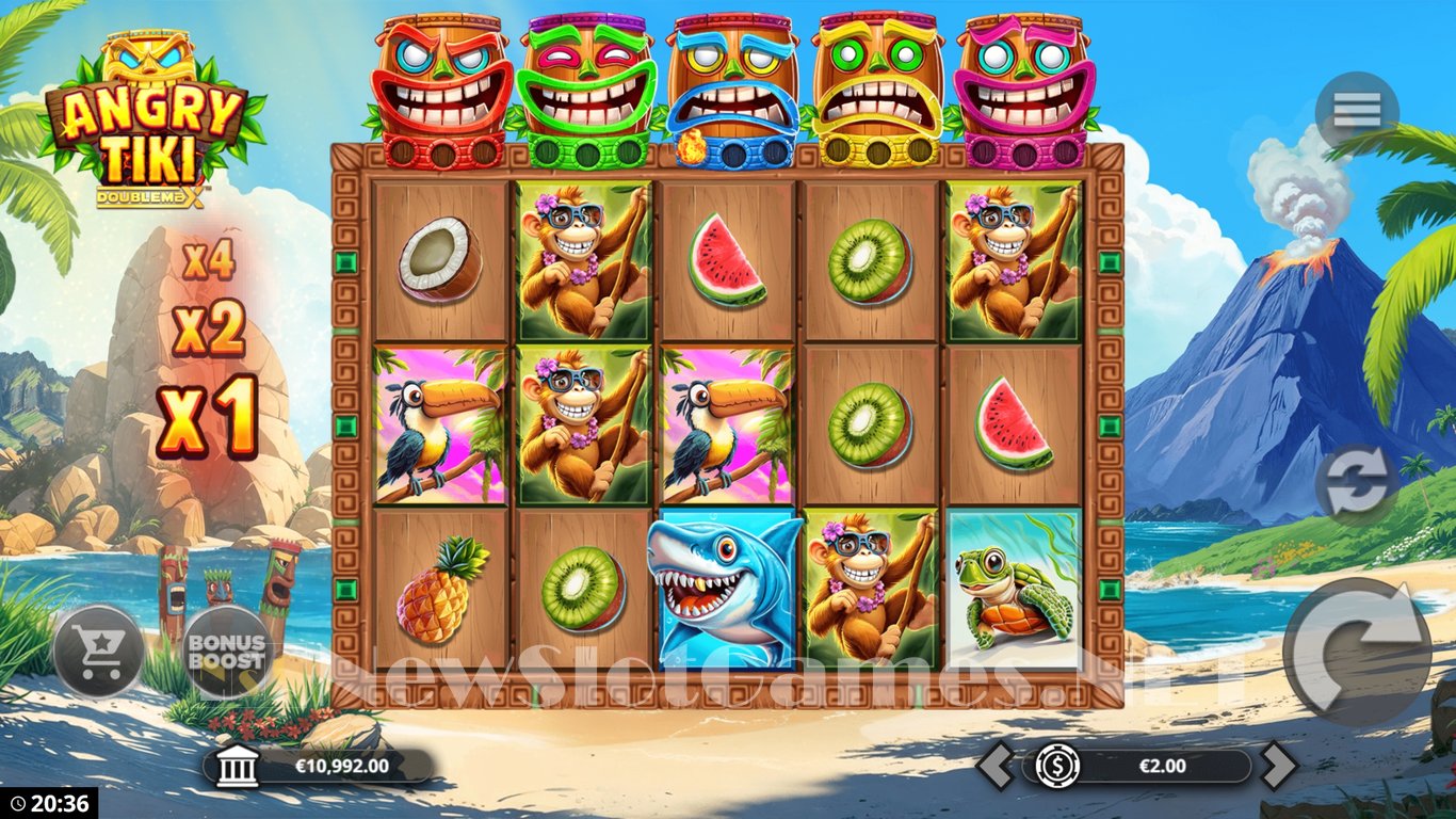 Angry Tiki DoubleMax Slot Slot Image in Demo - pic. 3