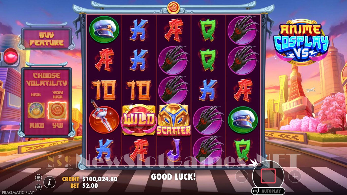 Anime Cosplay VS Slot Slot Image in Demo - pic. 2