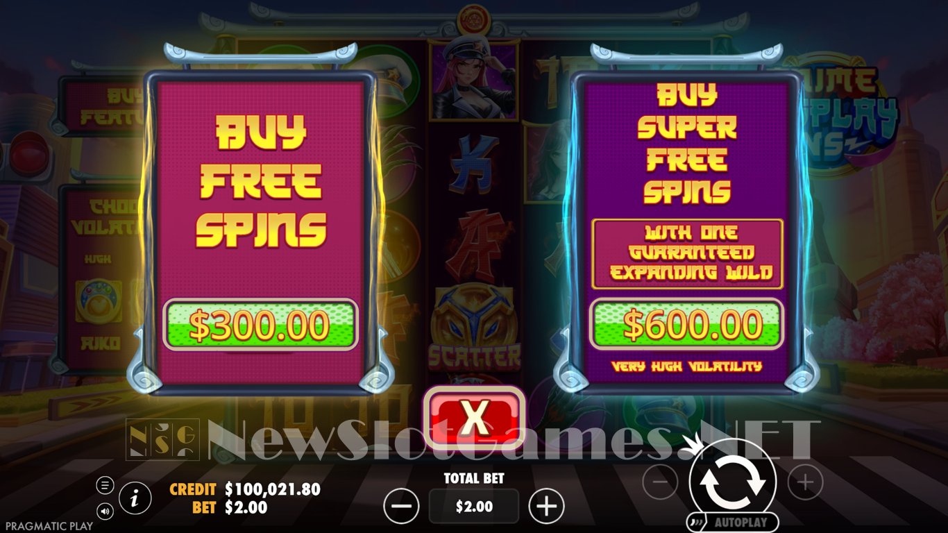 Anime Cosplay VS Slot Slot Image in Demo - pic. 5